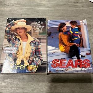 VINTAGE JC PENNY & SEARS CATALOG